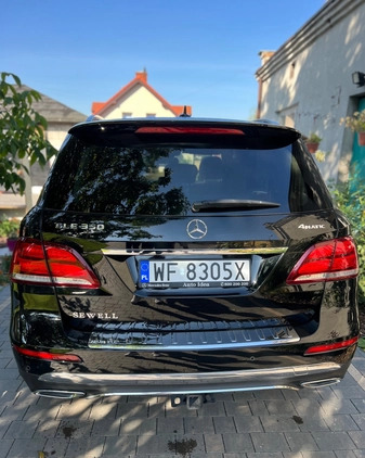 Mercedes-Benz GLE cena 165000 przebieg: 90883, rok produkcji 2018 z Warszawa małe 742